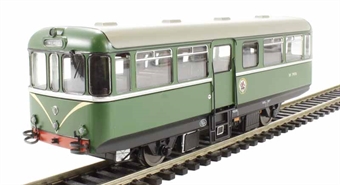 AC Cars railbus W79976 in BR light green with speed whiskers