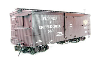 American Box Car in "Florence & Cripple Creek" Livery