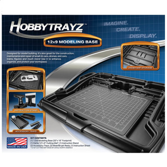 HobbyTrayz 12" x 9" Modeling Base