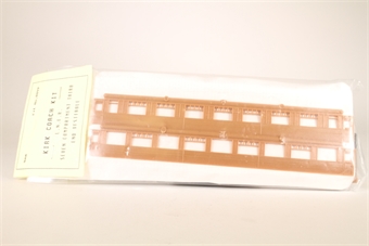 LNER Seven Compartment Third End Vestibule Coach Kit