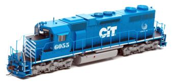 SD38 EMD 6054 of the CITX - digital sound fitted