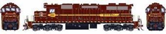 SD38AC EMD 205 of the Duluth Missabe and Iron Range - digital sound fitted