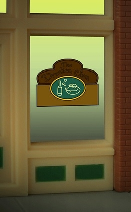 Drunken Clam Window Sign