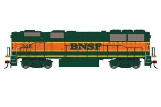 GP60B EMD 338 of the Burlington Northern Santa Fe 