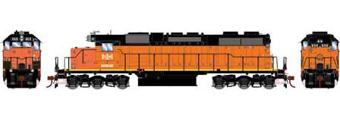 SD38 EMD 868 of the Bessemer & Lake Erie - digital sound fitted
