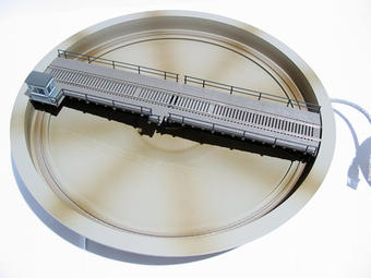 Turntable, motorised, 32 cm diameter (90' scale) For HO and OO scales