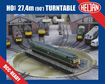 21.5 metre (90ft) Turntable - Motorised ready for installation - For HO and OO scales - DCC ready