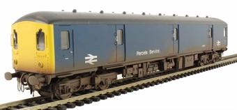 Class 128 parcels DMU M55995 in BR blue - weathered