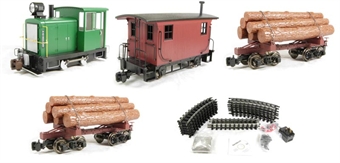 G scale "Lumberjack" train set