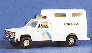 Chevrolet Van New Jersey State Police Bomb Squad White