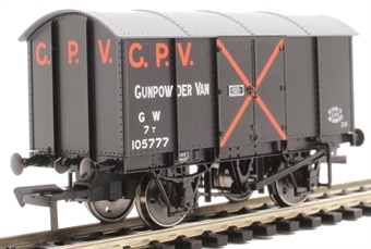 GPV Gunpowder van Diag Z4 in GWR black - 105777