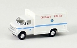 Truck wth Box-Body, Chicago Police Forensics