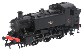 Class 15xx pannier 0-6-0PT 1504 in BR unlined black with late crest - Digital sound fitted