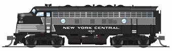 F7A EMD 1654 of the New York Central
