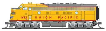 F7A EMD 1478 of the Union Pacific