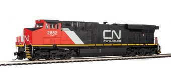 ES44AC GE 2852 of the Canadian National 