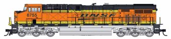 ES44 GE 8010 of the BNSF - digital sound fitted