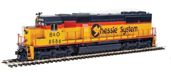 SD50 EMD 8586 of the Chessie System