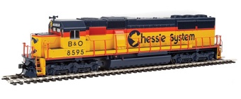 SD50 EMD 8595 of the Chessie System