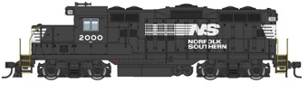 GP9 EMD Phase II 2000 of the Norfolk Southern - chopped nose