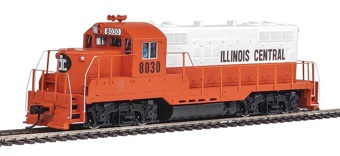 GP9 EMD Phase II 8030 of the Illinois Central - chopped nose