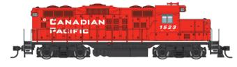 GP9 EMD Phase II 1523 with chopped nose of the Canadian Pacific 