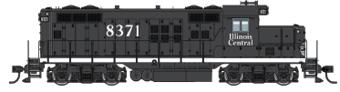 GP9 EMD Phase II 8071 of the Illinois Central - chopped nose