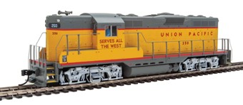 GP9 EMD 255 of the Union Pacific 