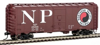 1944 40' AAR Box Car, Northern Pacific 25005 (Monad Logo)