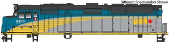 F40PH EMD 6460 of the VIA - digital sound fitted