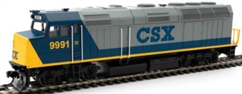 F40PH EMD 9991 of CSX - digital sound fitted