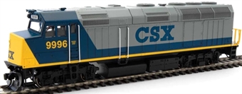 F40PH EMD 9996 of CSX - digital sound fitted