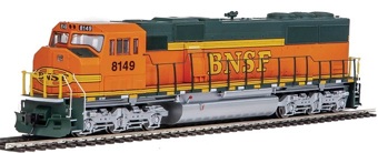 SD60M EMD 8163 of the BNSF - digital sound fitted
