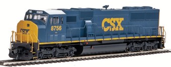 SD60M EMD 8756 of CSX - digital sound fitted