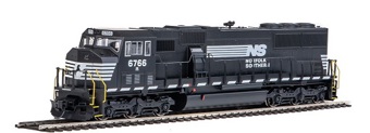 SD60M EMD 6766 of the Norfolk Southern - digital sound fitted