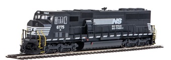 SD60M EMD 6775 of the Norfolk Southern - digital sound fitted