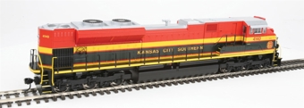 SD70ACe EMD 4173 of the Kansas City Southern - digital sound fitted