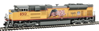 SD70ACe EMD 8330 of the Union Pacific - digital sound fitted