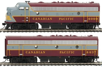 F7 A/B EMD 4099 & 4437 of the Canadian Pacific - digital sound fitted