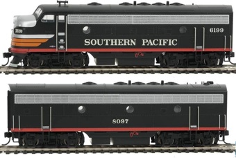 F7 A/B EMD set 6199 & 8097 of the Southern Pacific - digital sound fitted
