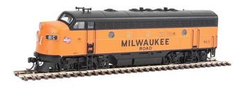 F7A EMD 81C of the Milwaukee Road - digital sound fitted