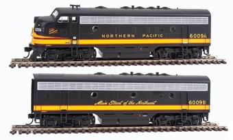 F7 A/B EMD set 6009A & 6009B of the Northern Pacific freight scheme - digital sound fitted