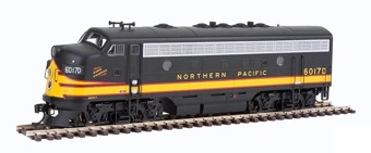 F7A EMD 6017D of the Northern Pacific - digital sound fitted