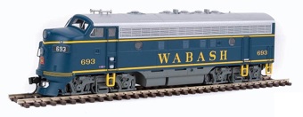 F7A EMD 693 of the Wabash - digital sound fitted