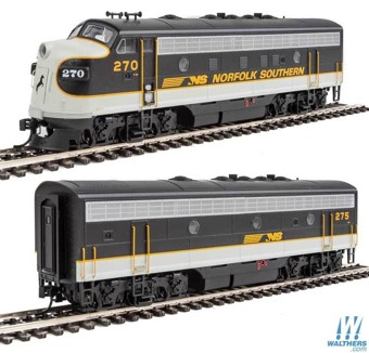 F7 A/B EMD set 270 & 275 of the Norfolk Southern - digital sound fitted