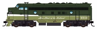 F7 A EMD 6514A of the Northern Pacific - digital sound fitted
