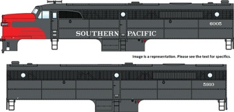 PA/PB Alco set 6010 & 5914 of the Southern Pacific - digital sound fitted
