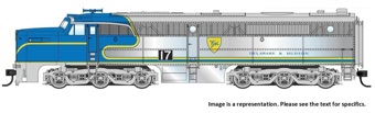PA Alco 16 of the Delaware & Hudson - digital sound fitted