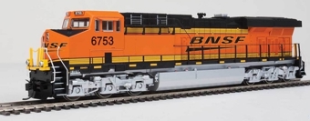 ES44C4 GE 6753 of the BNSF - digital sound fitted