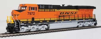 ES44C4 GE 7972 of the BNSF - digital sound fitted